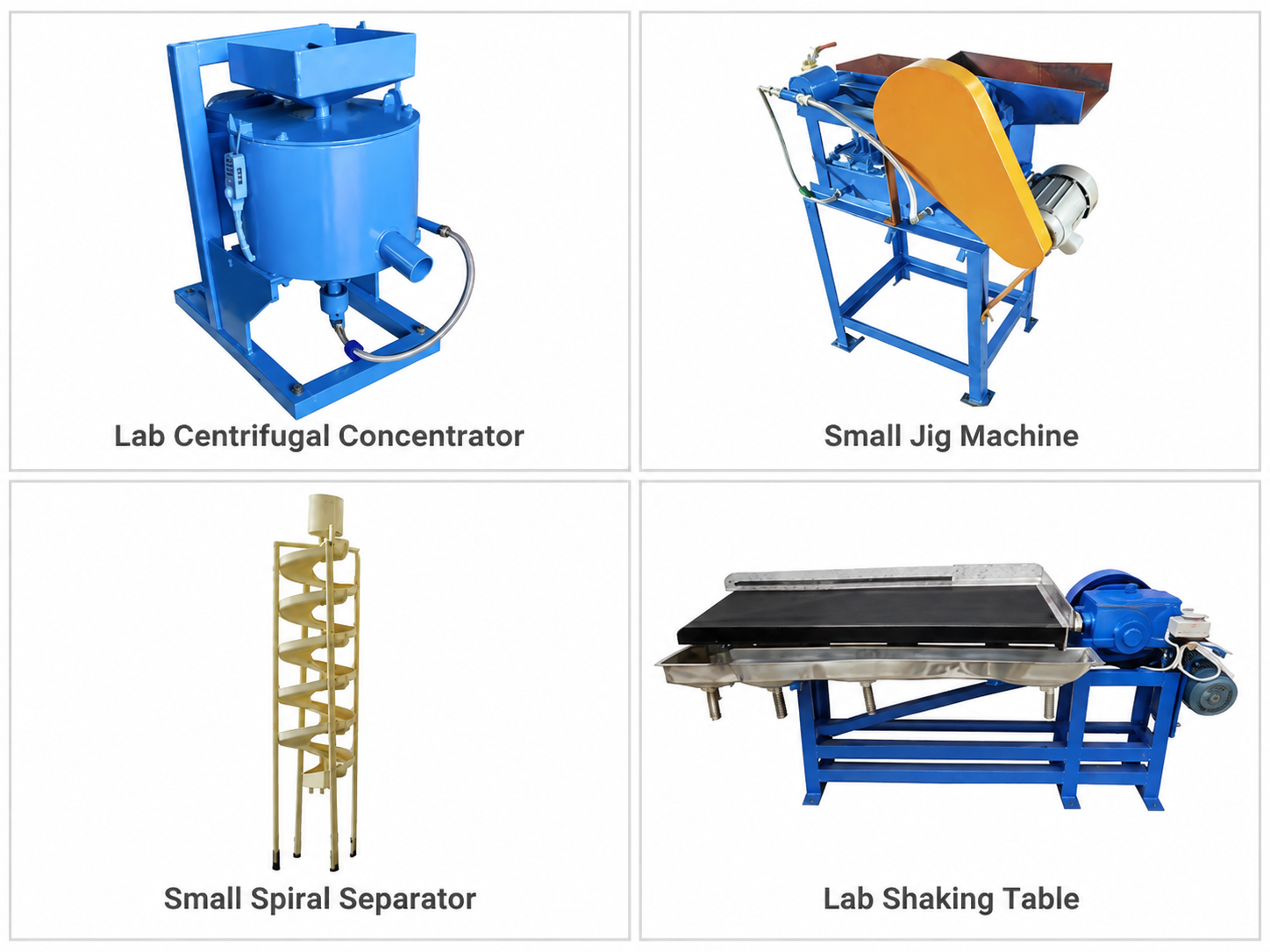 Laboratory gravity separation equipment